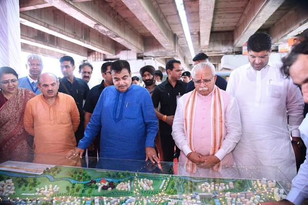Shri Nitin Gadkari inaugurates and lays foundation stone of 4 National Highway projects at Sonepat, Karnal and Ambala in Haryana worth Rs 3,835 crore